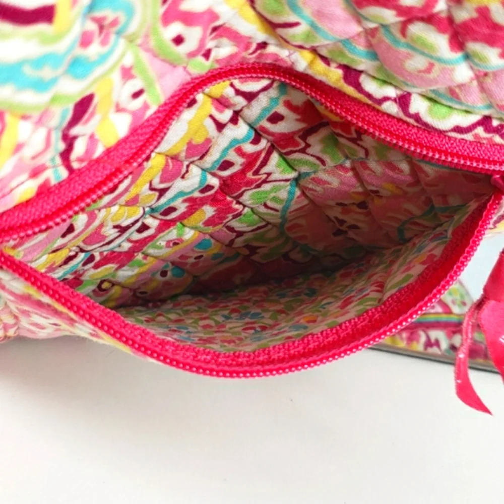 Vera Bradley Retired Print Capri Melon Bucket Tote Purse Shoulder Bag - Picture 11 of 16
